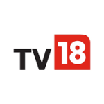 TV18 logo with TV18 Q1 Results highlighted.